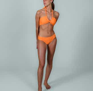 Capri | Upcycled Nylon Bikini Bottom | Orange from Nael