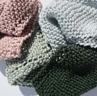 Super Soft Plant Fibre Facecloth | 4 Colour-ways from Scintilla in fair trade towels, eco bathroom products