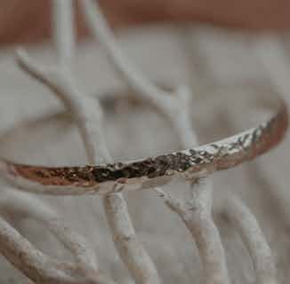 FAE BANGLE - Silver from Hobo and Hatch in ethically made bangles, sustainably sourced jewellery