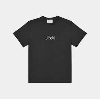 Hemp and Organic Cotton T-Shirt | Noir/Black from 7319 Maison Chanvre