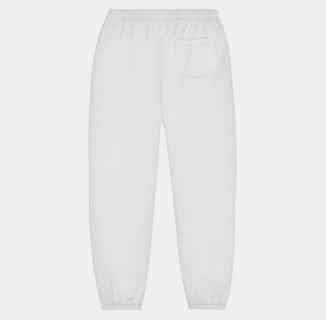 Hemp and Organic Cotton Sweatpants | Blanc/White from 7319 Maison Chanvre in sustainable bottoms for men, Men's Sustainable Fashion