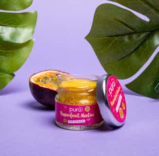 Vegan Exfoliating Lip Scrub | Passionfruit Martini | 28g from Pura Cosmetics in natural organic lip balms & scrubs, vegan friendly skincare