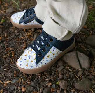 Space | Organic Cotton and Pineapple Leather Childrens Shoes from Pip & Henry in Shoes, sustainable boys clothing