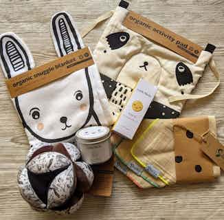 Eco-Friendly Mystery Box Gift | Unisex | 0-6 months from Life Sequence in Sustainable Baby Gifts , Sustainable Children's Clothing