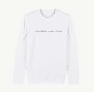Ethical Fashion is Future Fashion | Simple Unisex Organic Cotton & Recycled Polyester Sweatshirt | Various Colours from J&R Artisan Fashion in sustainable women's sweaters, Sustainable Tops For Women