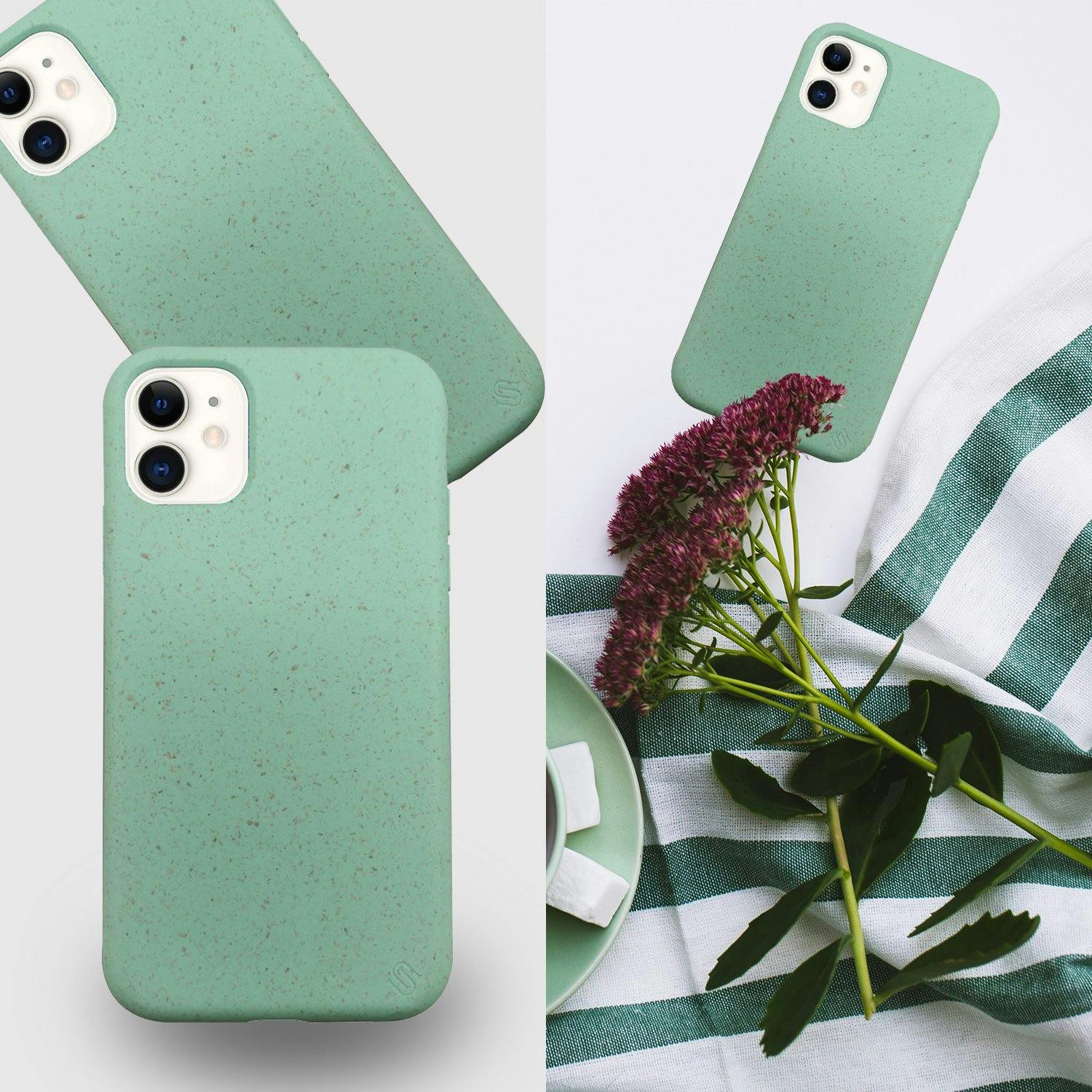 Home Electronics Phone Cases Eco Friendly Mint Green Iphone 11 Case